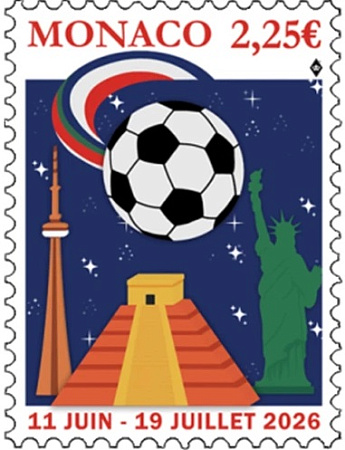 Монако, 2026, ЧМ 2026, 1 марка
